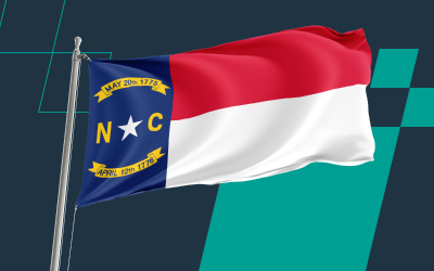 north carolina state flag cluster image